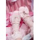 Sheep Puff Love Lace Medium Heel Shoes(Limited Pre-Order/8 Colours/Full Payment Without Shipping)